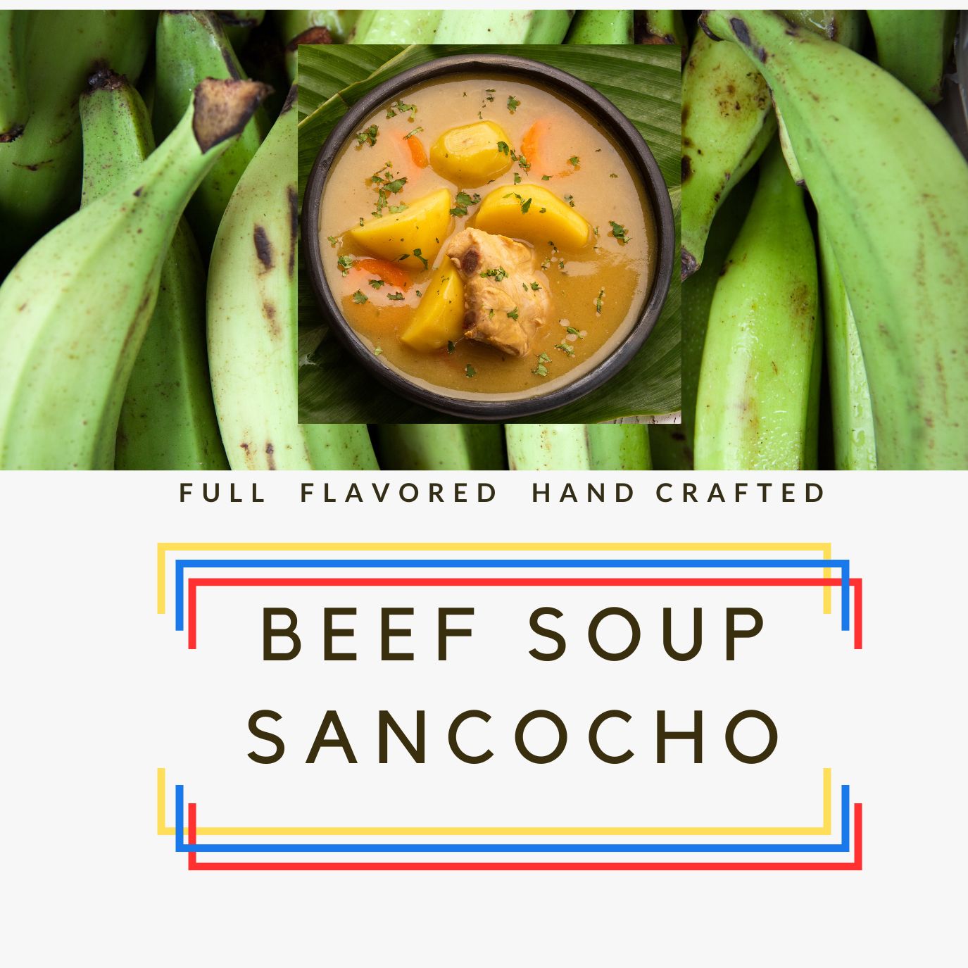 Beef Broth - "Sancocho" 14 oz