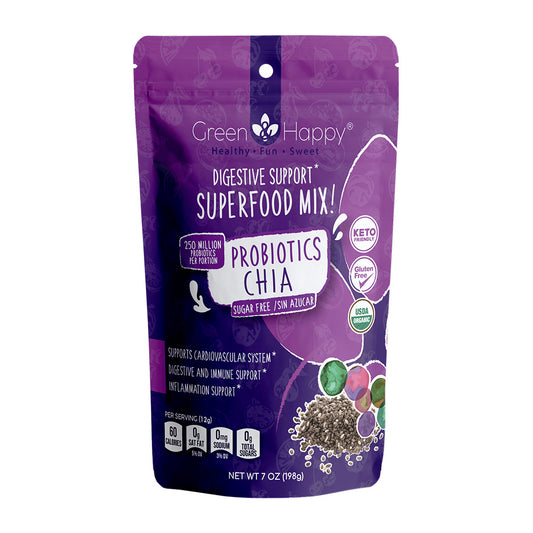 Probiotics Chia (Sugar Free - Keto - Gluten Free - Organic)